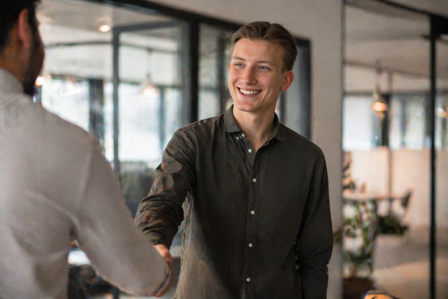 HAWEC in gesprek met een klant